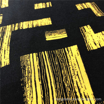 Rayon Demi Satin Printed With Square Design